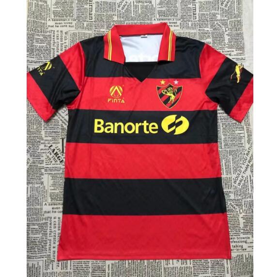 1992-93 Sport Recife Retro Home Kit Soccer Jersey